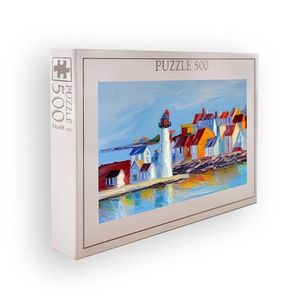 Puzzle, Wallxpert, PZL_0117_500, Multicolor imagine