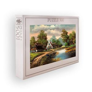 Puzzle, Wallxpert, PZL_0118_500, Multicolor imagine