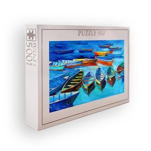 Puzzle, Wallxpert, PZL_0128_500, Multicolor imagine