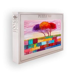 Puzzle, Wallxpert, PZL_0129_500, Multicolor imagine
