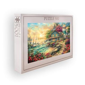 Puzzle, Wallxpert, PZL_013_500, Multicolor imagine