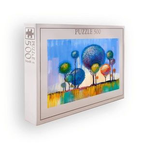 Puzzle, Wallxpert, PZL_0130_500, Multicolor imagine