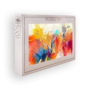 Puzzle, Wallxpert, PZL_0132_500, Multicolor imagine