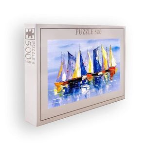 Puzzle, Wallxpert, PZL_0134_500, Multicolor imagine
