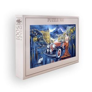 Puzzle, Wallxpert, PZL_0135_500, Multicolor imagine