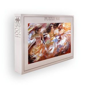 Puzzle, Wallxpert, PZL_0138_500, Multicolor imagine