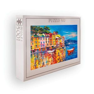 Puzzle, Wallxpert, PZL_0140_500, Multicolor imagine