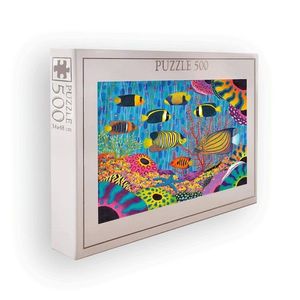 Puzzle, Wallxpert, PZL_0141_500, Multicolor imagine