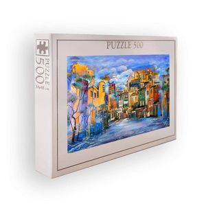 Puzzle, Wallxpert, PZL_0142_500, Multicolor imagine