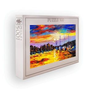 Puzzle, Wallxpert, PZL_0144_500, Multicolor imagine