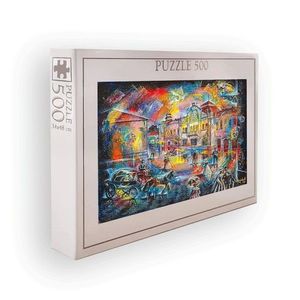 Puzzle, Wallxpert, PZL_0145_500, Multicolor imagine