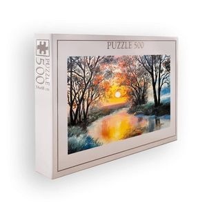 Puzzle, Wallxpert, PZL_0146_500, Multicolor imagine