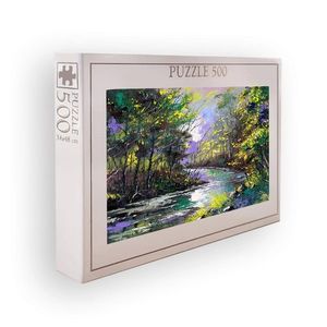 Puzzle, Wallxpert, PZL_0148_500, Multicolor imagine