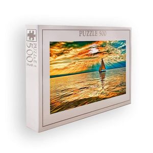 Puzzle, Wallxpert, PZL_0155_500, Multicolor imagine