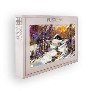 Puzzle, Wallxpert, PZL_0156_500, Multicolor imagine