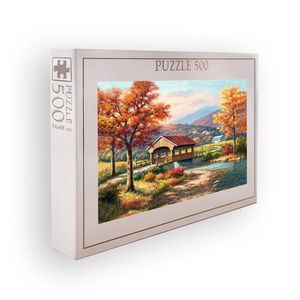 Puzzle, Wallxpert, PZL_0159_500, Multicolor imagine