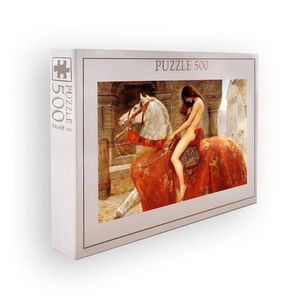 Puzzle, Wallxpert, PZL_0163_500, Multicolor imagine