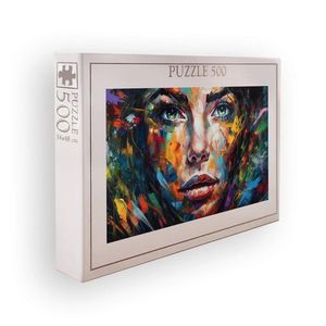 Puzzle, Wallxpert, PZL_0164_500, Multicolor imagine