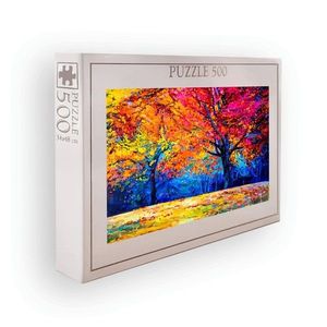Puzzle, Wallxpert, PZL_0173_500, Multicolor imagine
