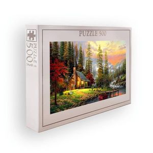 Puzzle, Wallxpert, PZL_0183_500, Multicolor imagine