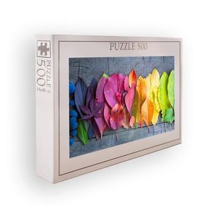 Puzzle, Wallxpert, PZL_0186_500, Multicolor imagine