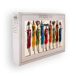 Puzzle, Wallxpert, PZL_0188_500, Multicolor imagine