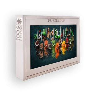 Puzzle, Wallxpert, PZL_0190_500, Multicolor imagine