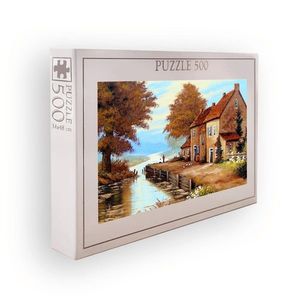 Puzzle, Wallxpert, PZL_05_500, Multicolor imagine