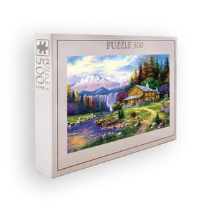 Puzzle, Wallxpert, PZL_050_500, Multicolor imagine
