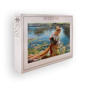 Puzzle, Wallxpert, PZL_051_500, Multicolor imagine