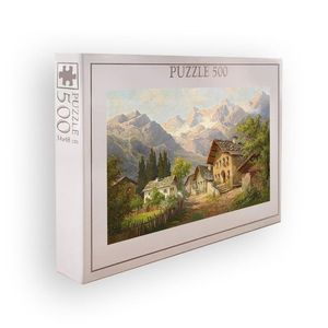 Puzzle, Wallxpert, PZL_055_500, Multicolor imagine
