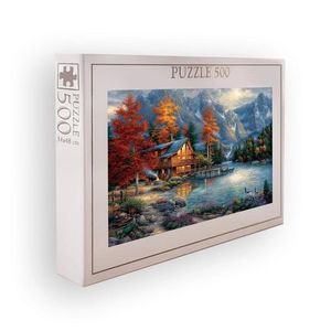 Puzzle, Wallxpert, PZL_057_500, Multicolor imagine