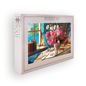 Puzzle, Wallxpert, PZL_058_500, Multicolor imagine