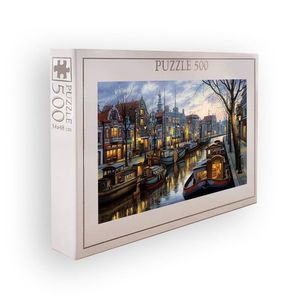 Puzzle, Wallxpert, PZL_059_500, Multicolor imagine