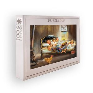 Puzzle, Wallxpert, PZL_06_500, Multicolor imagine