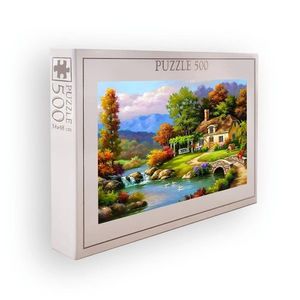 Puzzle, Wallxpert, PZL_07_500, Multicolor imagine