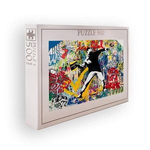 Puzzle, Wallxpert, PZL_075_500, Multicolor imagine