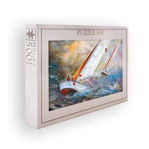Puzzle, Wallxpert, PZL_090_500, Multicolor imagine