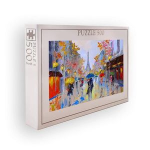 Puzzle, Wallxpert, PZL_097_500, Multicolor imagine