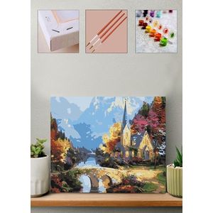 Pictura pe numere, Wallxpert, Artsylrbaskı10, Multicolor imagine
