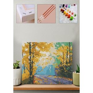 Pictura pe numere, Wallxpert, Artsylrbaskı14, Multicolor imagine
