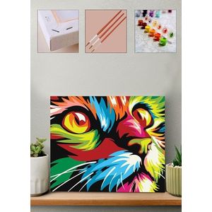 Pictura pe numere, Wallxpert, Artsylrbaskı16, Multicolor imagine