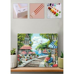 Pictura pe numere, Wallxpert, Artsylrbaskı17, Multicolor imagine
