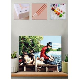 Pictura pe numere, Wallxpert, Artsylrbaskı18, Multicolor imagine