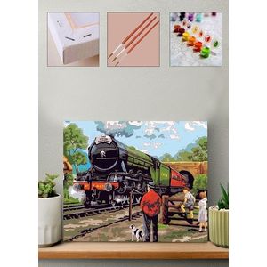 Pictura pe numere, Wallxpert, Artsylrbaskı23, Multicolor imagine