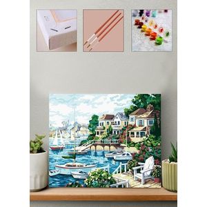 Pictura pe numere, Wallxpert, Artsylrbaskı27, Multicolor imagine