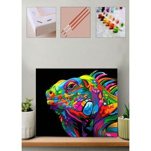 Pictura pe numere, Wallxpert, Artsylrbaskı30, Multicolor imagine