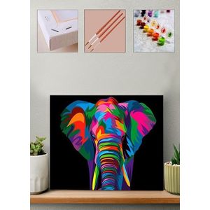 Pictura pe numere, Wallxpert, Artsylrbaskı31, Multicolor imagine