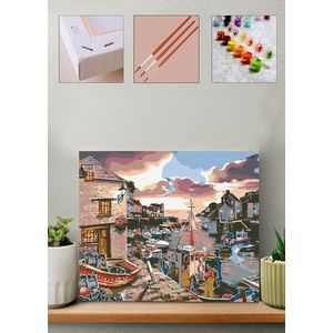 Pictura pe numere, Wallxpert, Artsylrbaskı35, Multicolor imagine
