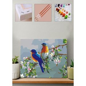 Pictura pe numere, Wallxpert, Artsylrbaskı39, Multicolor imagine